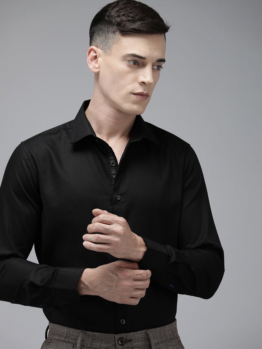 Black Formal Shirt For Men