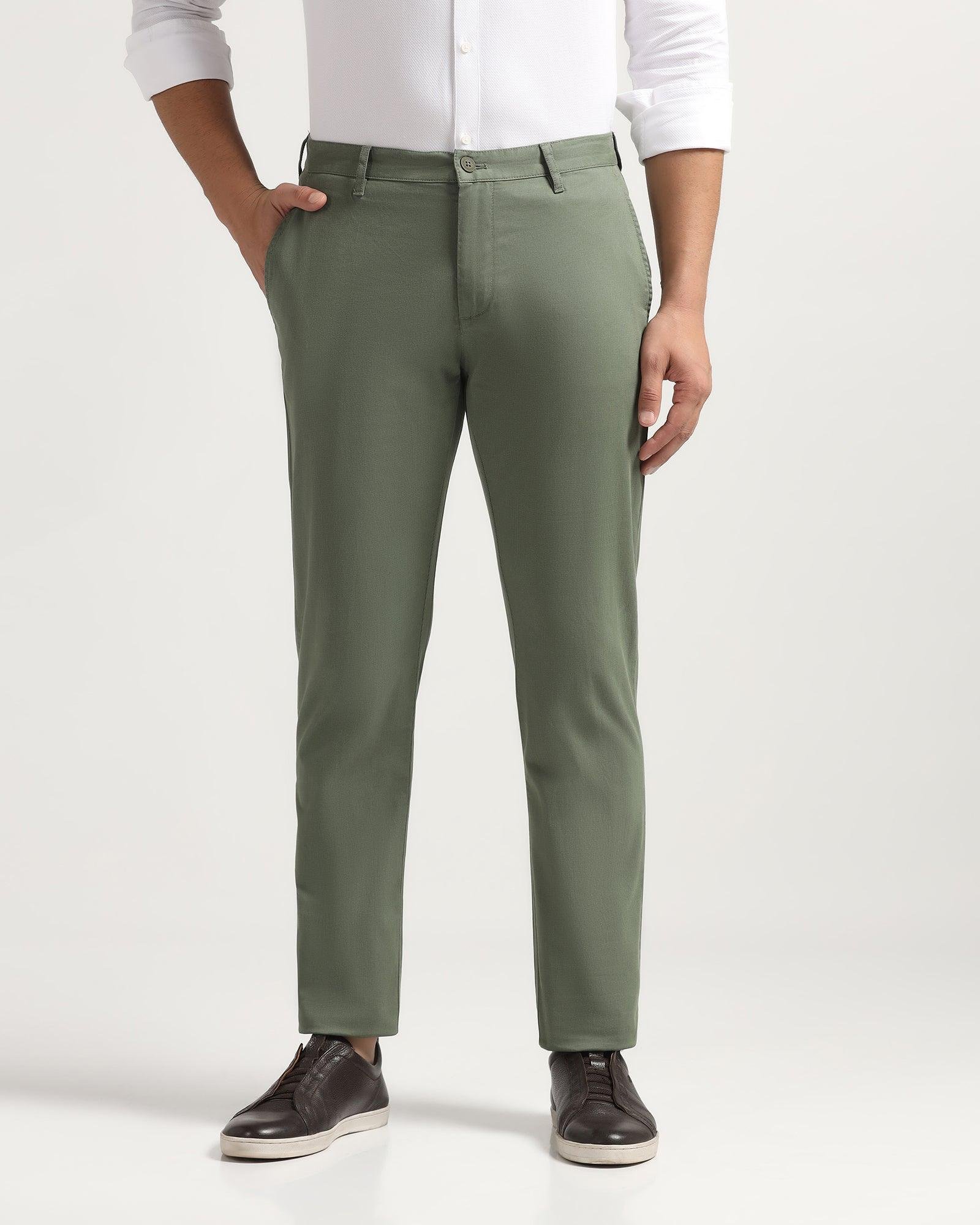 Light Green Formal Pant For Men