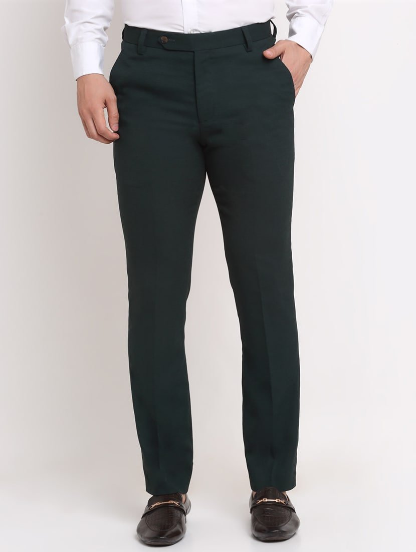 Dark Green Formal Pant 