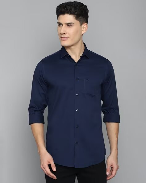 Blue Formal Shirt For Boy