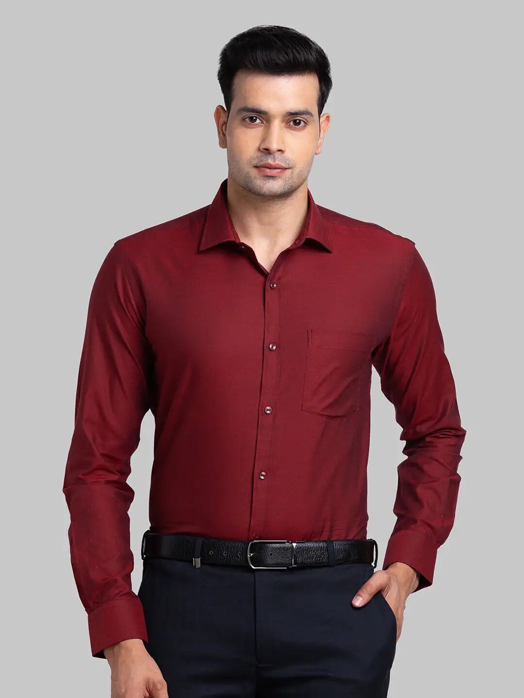 Red Formal Shirt For Mens 