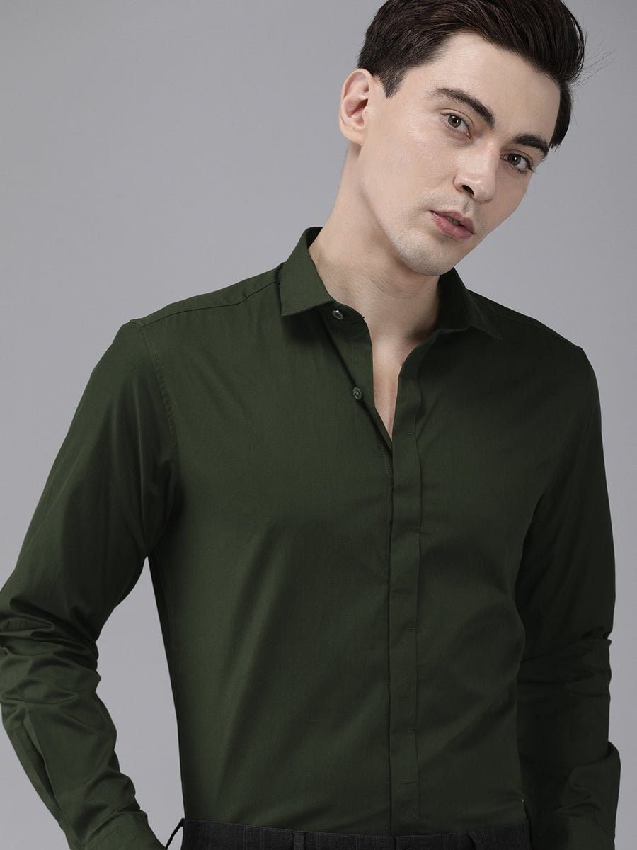 Green Formal Shirt